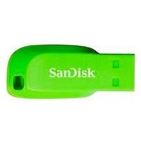 MEMORIA SANDISK 16GB USB 2.0 CRUZER BLADE Z50 ELECTRIC GREEN MEMORIA SANDISK 16GB USB 2.0 CRUZER BLADE Z50 ELECTRIC GREEN